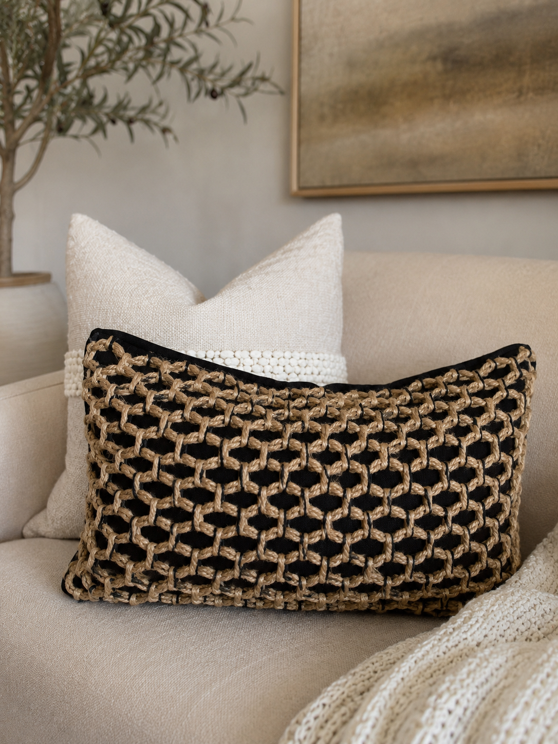 Tarra Lumbar Pillow Cover
