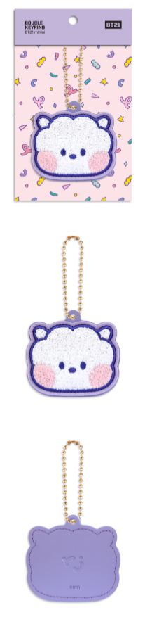 BTS x BT21 Minini Boucle Keyring