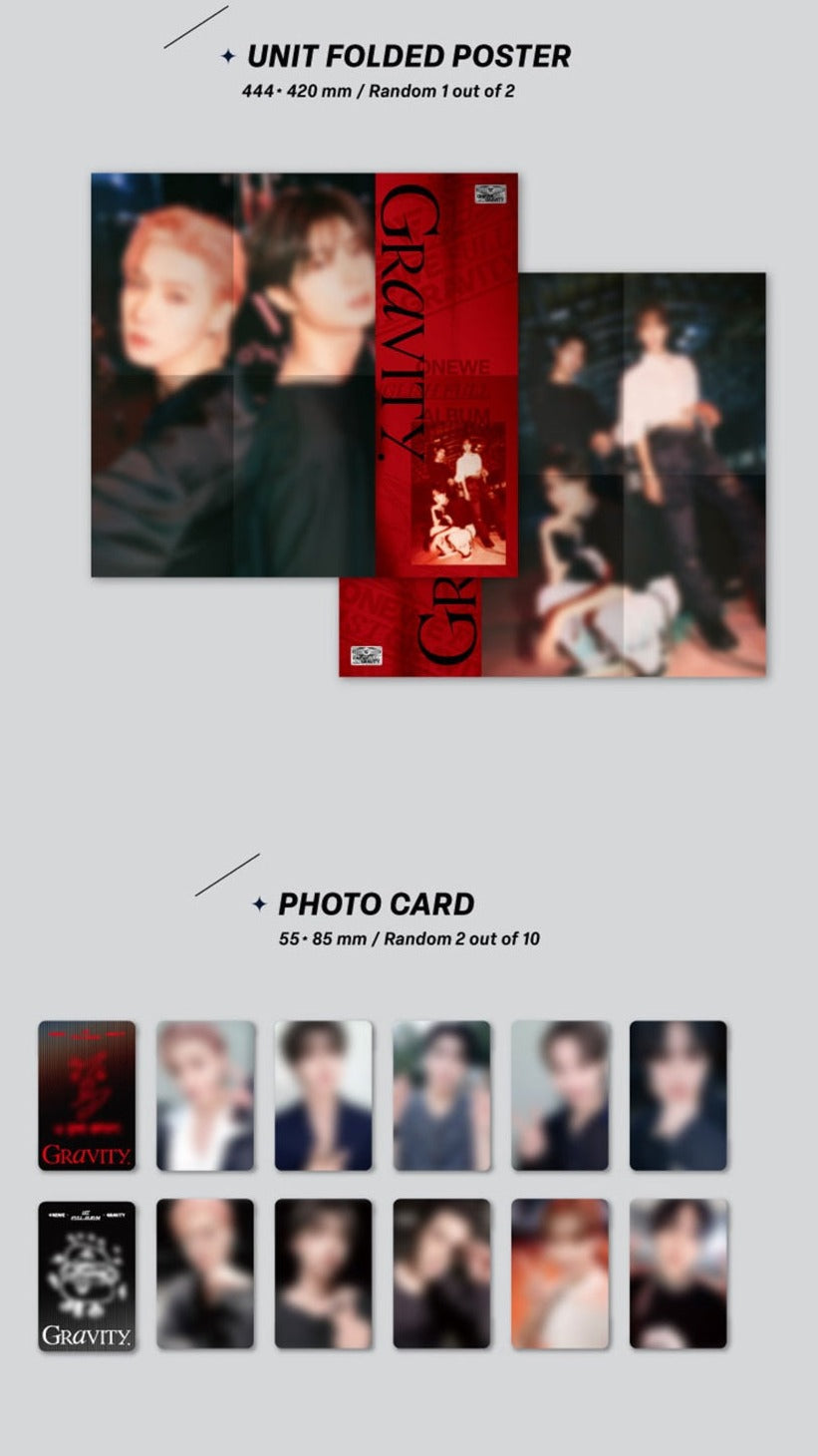 Onewe 1st Full Album English - Gravity