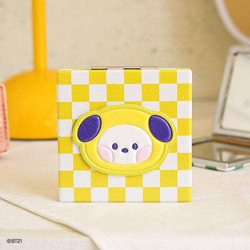 BT21 Minini Leather Patch Mirror