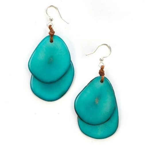 Caribbean Emerald Twin Earrings