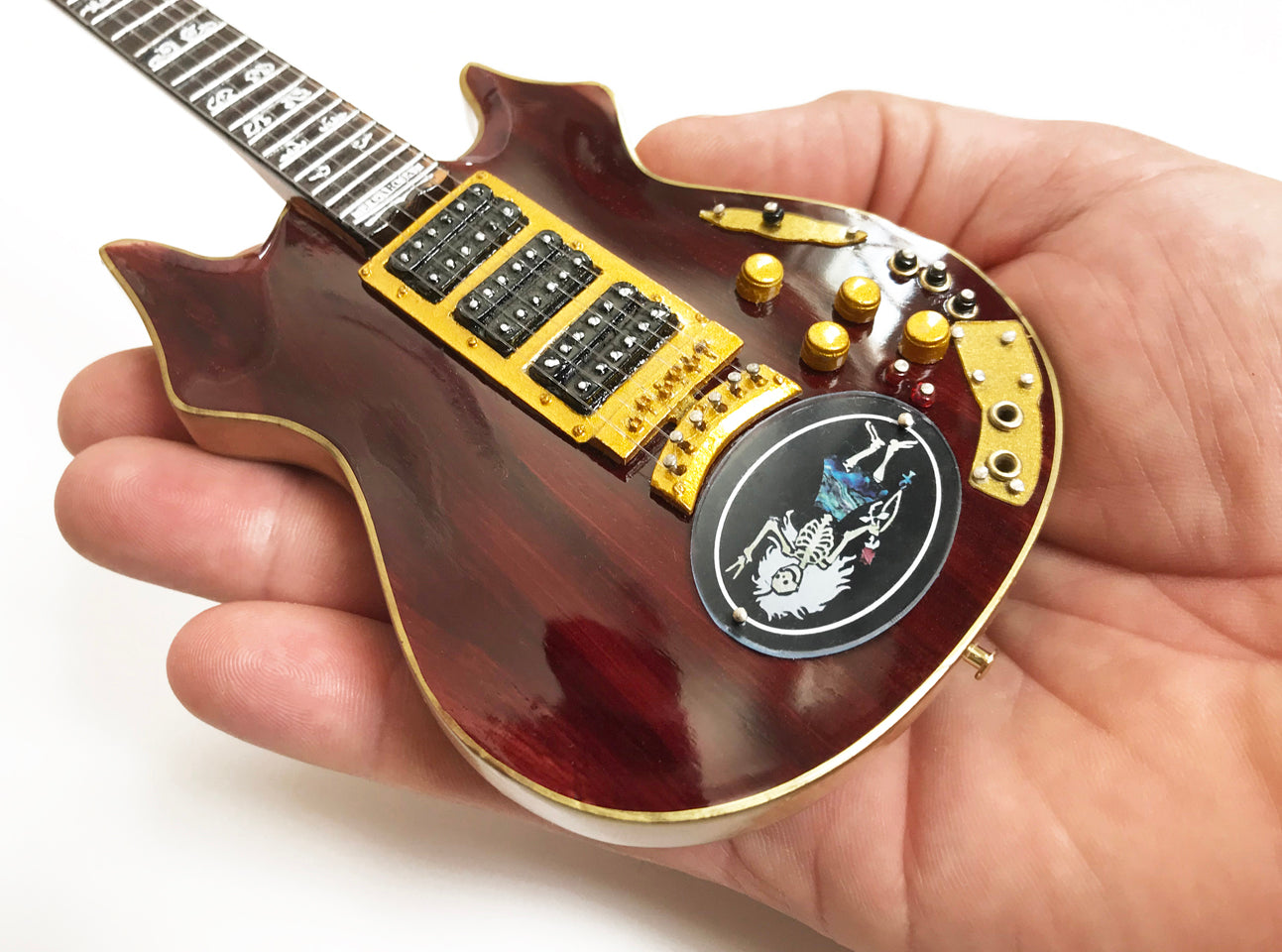 Jerry Garcia™ Rosebud™ Tribute Mini Guitar Replica - OFFICIALLY LICENSED - Osadia Concept Store
