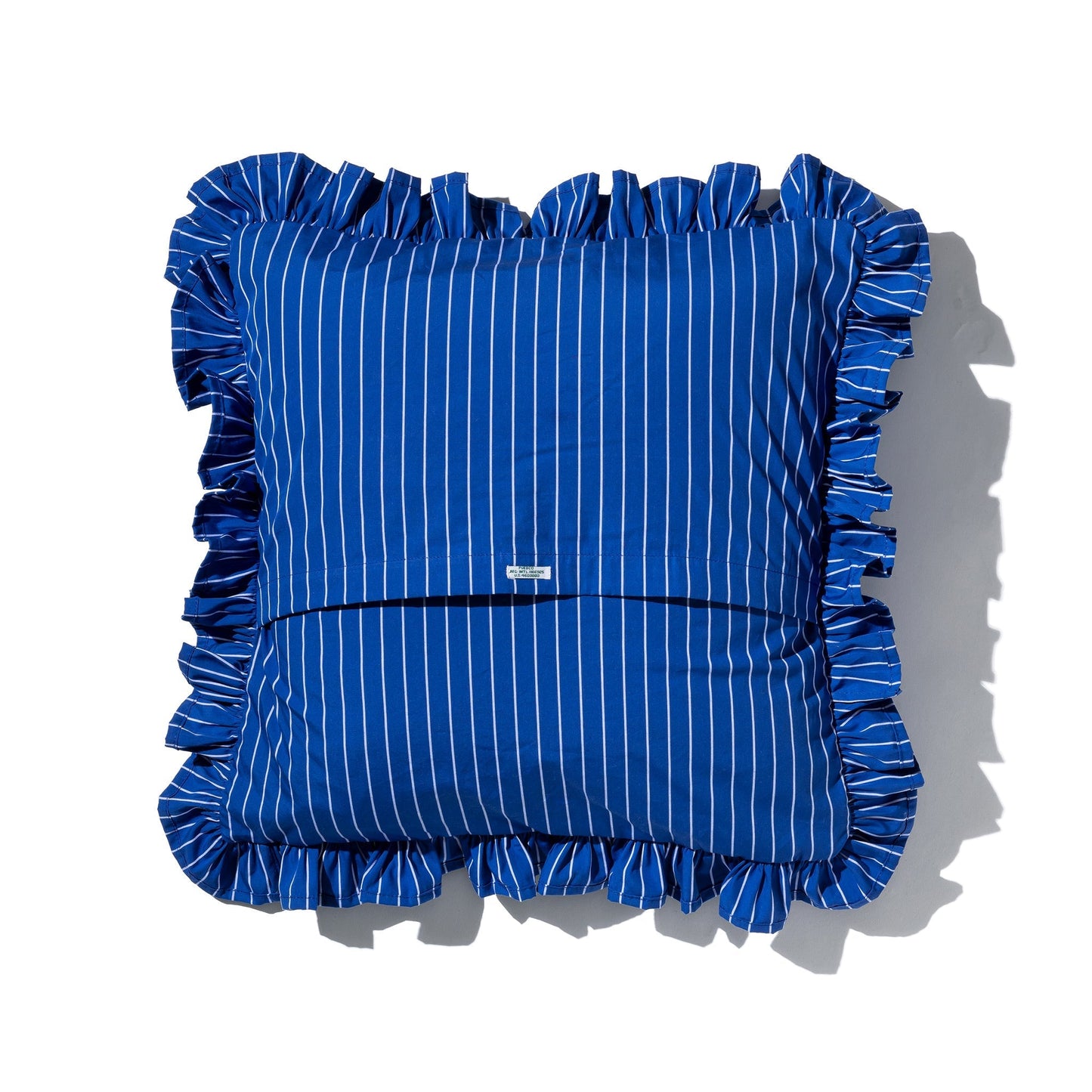Shirt Fabric Ruffle Cushion Cover