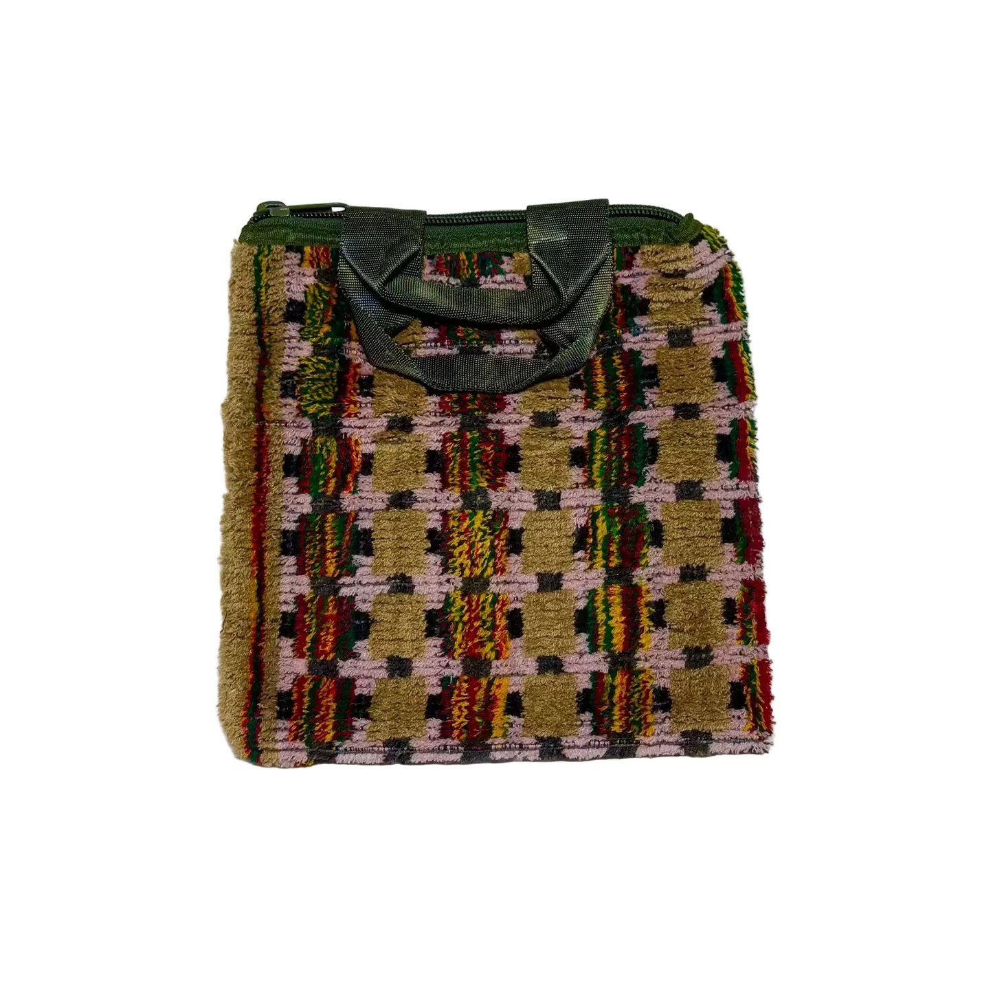 TRUCK SEAT FABRIC SMALL TOTE