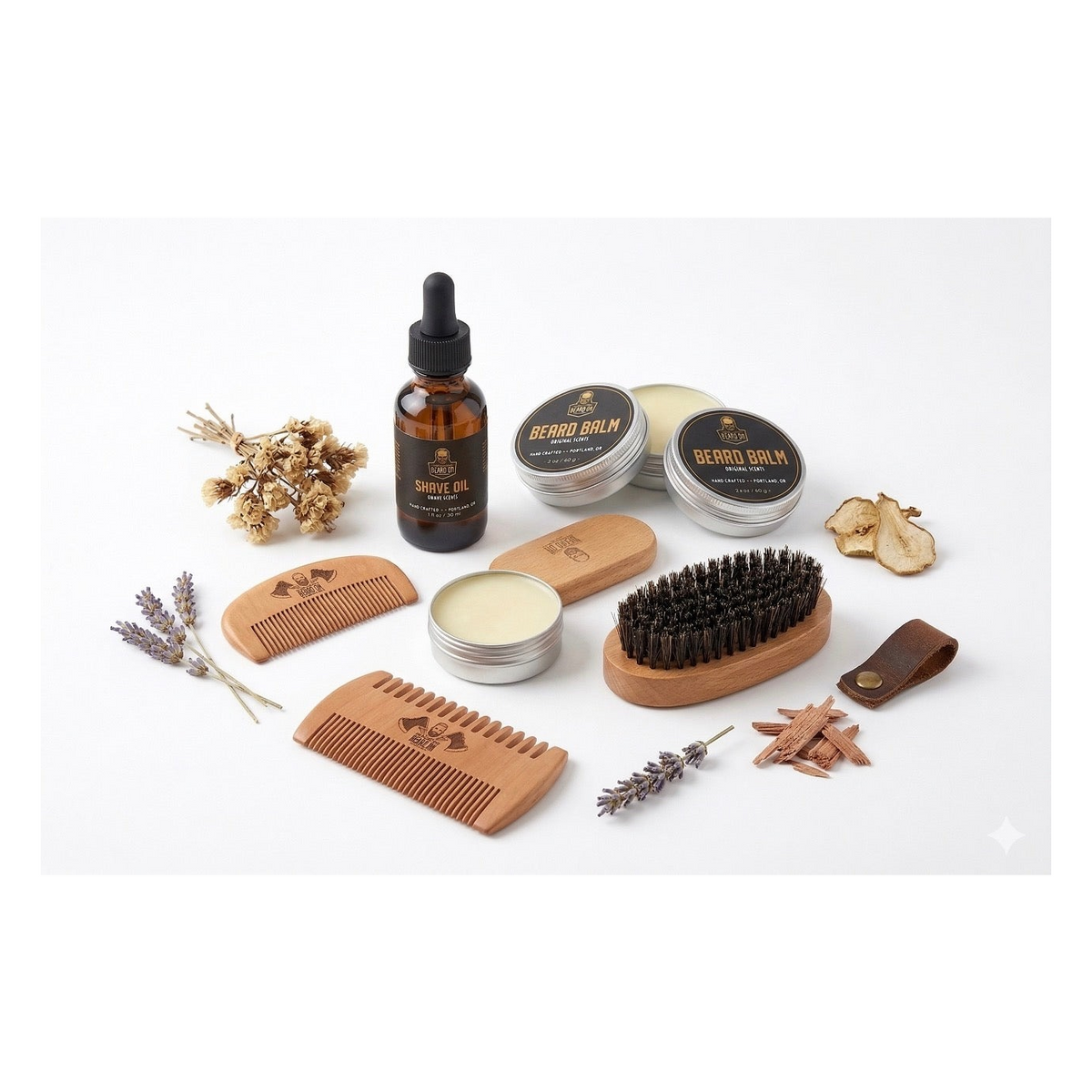 Beard Growth & Grooming Kit