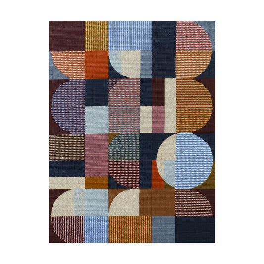 Woven Perspectives No. 18 — Geometric Abstract Art Print