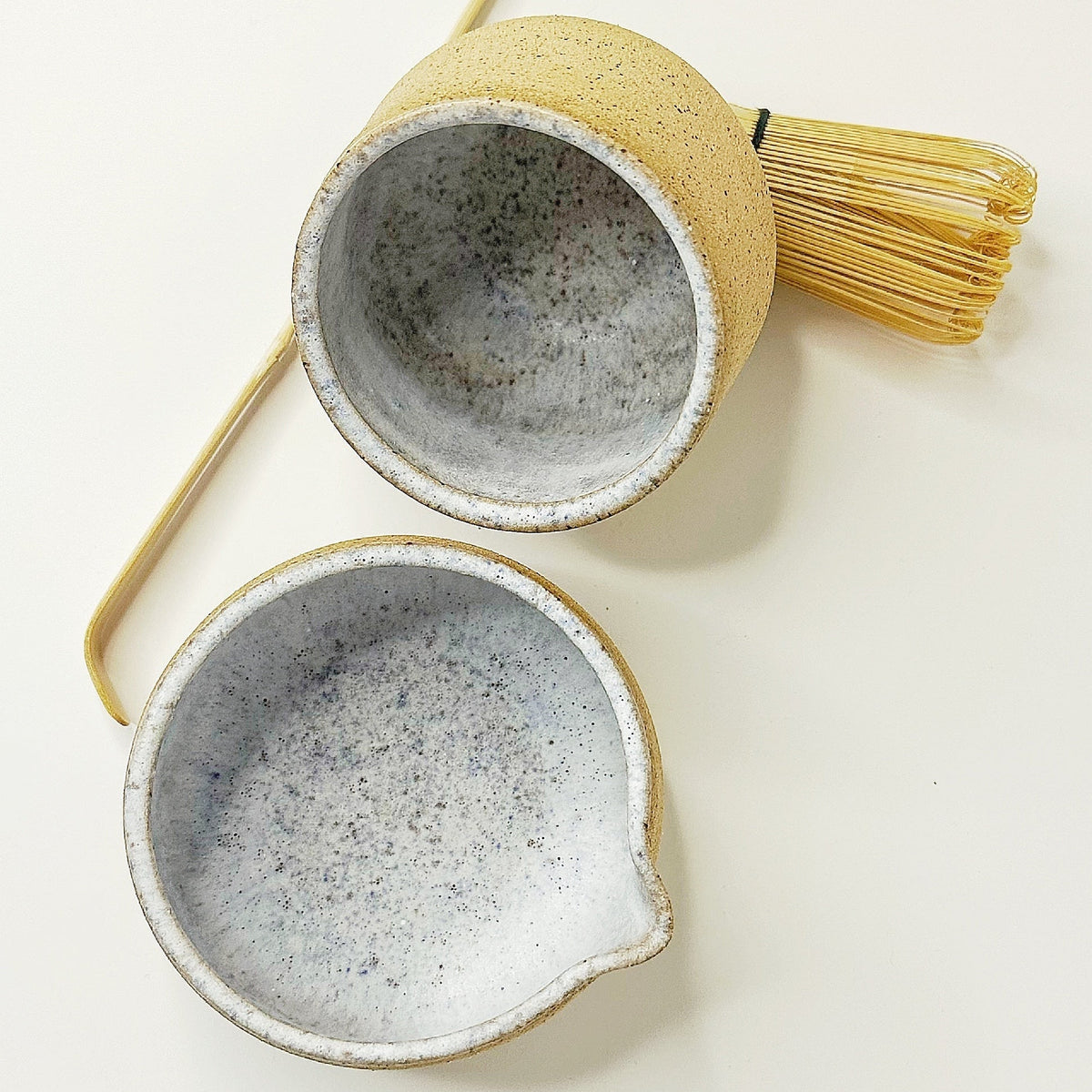 MATCHA SET Ocean Sand  (Whisk+spoon & coaster included)