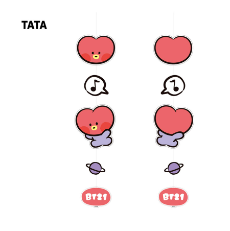 BT21 Minini Acrylic Mobil