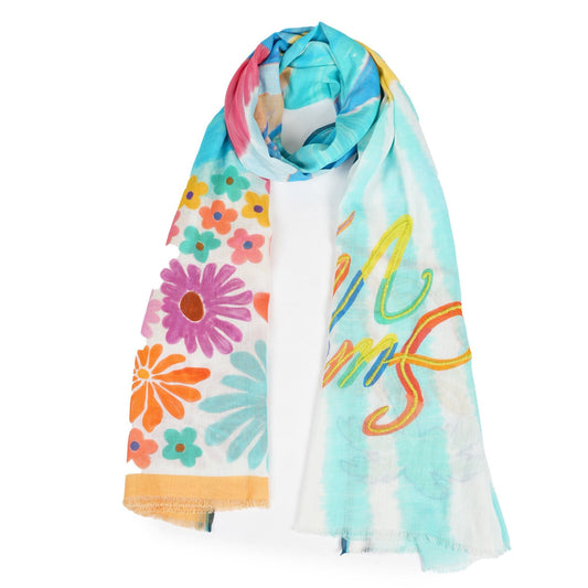 Summer Vibes Scarf - Aquamarine