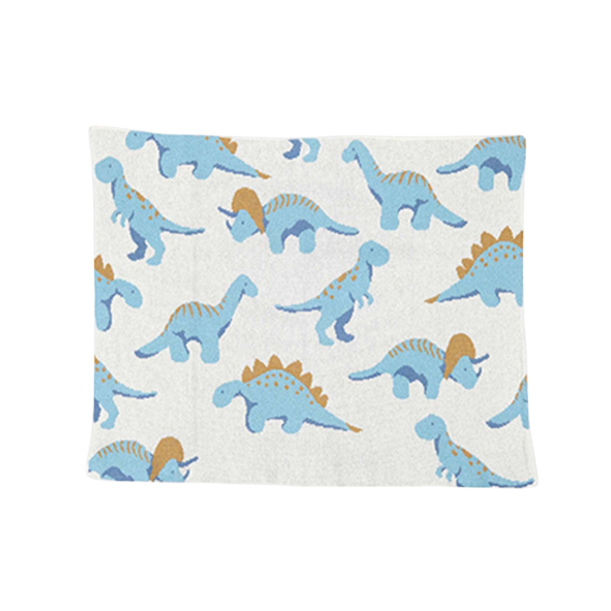 Baby Dinosaur - Cotton Knit Blanket