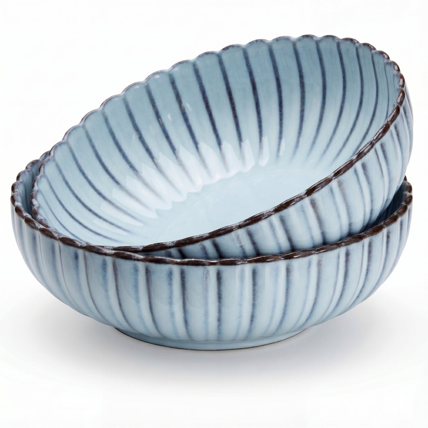 Scalloped Serving Bowl