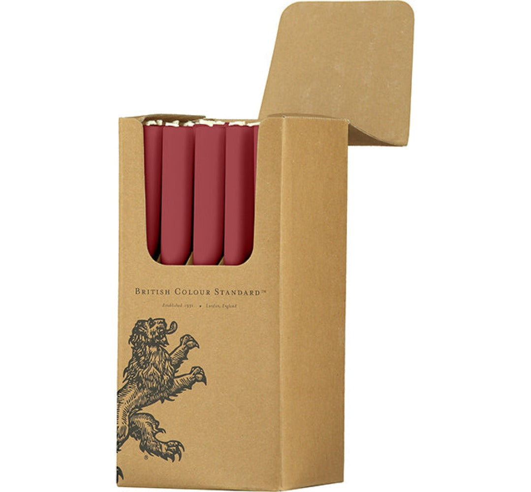 S/25 Guardsman Red Dinner Candles