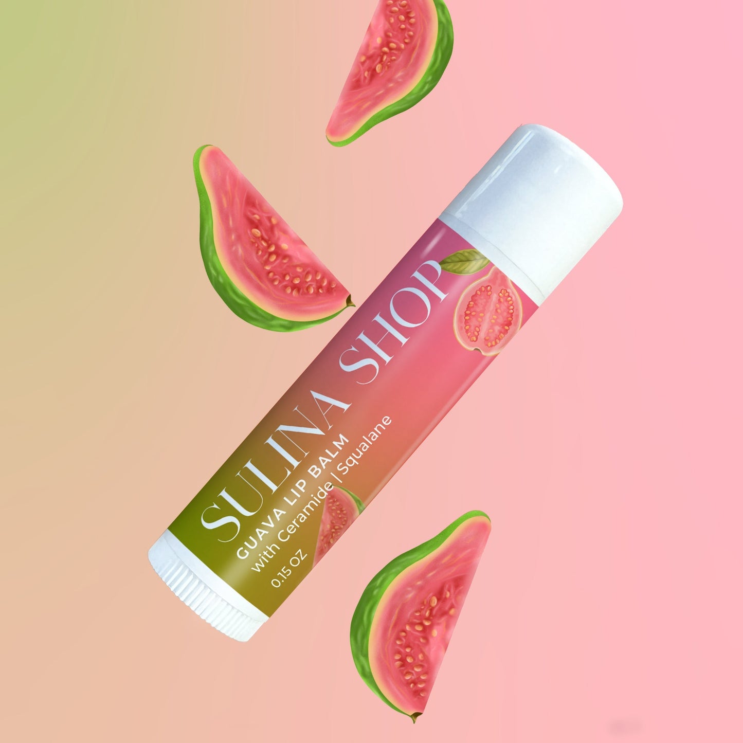 Guava Lip Balm with Ceramide