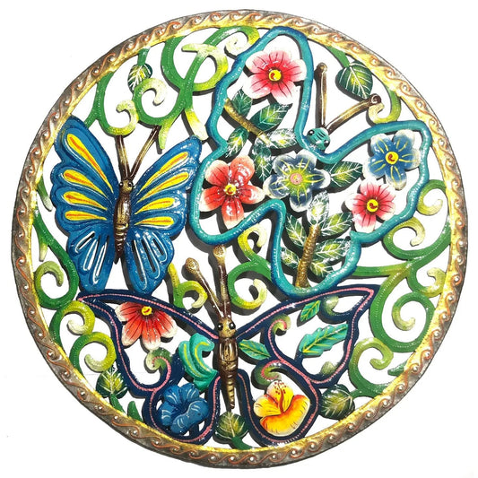 Painted Fluttering in the Garden