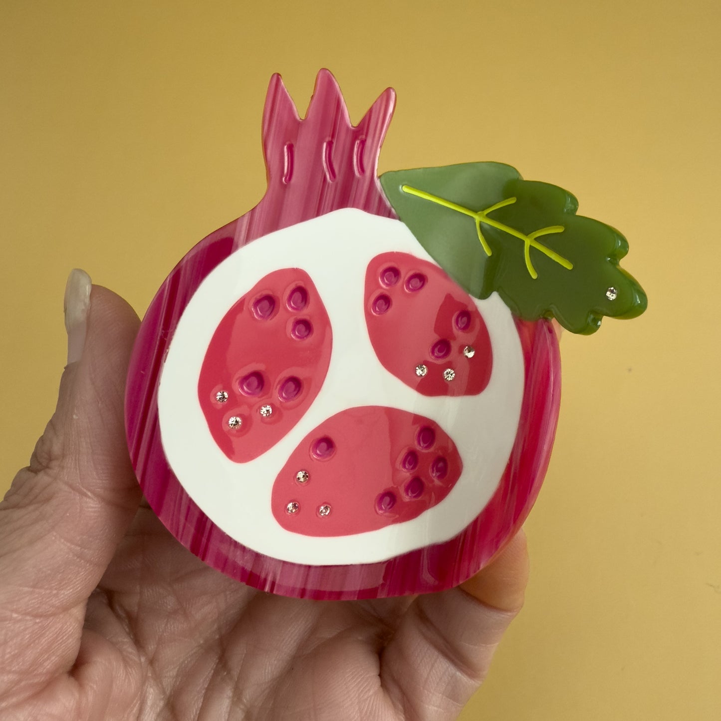 Pomegranate Hair Claw