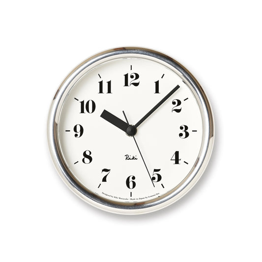 Lemnos Riki Aluminum Clock