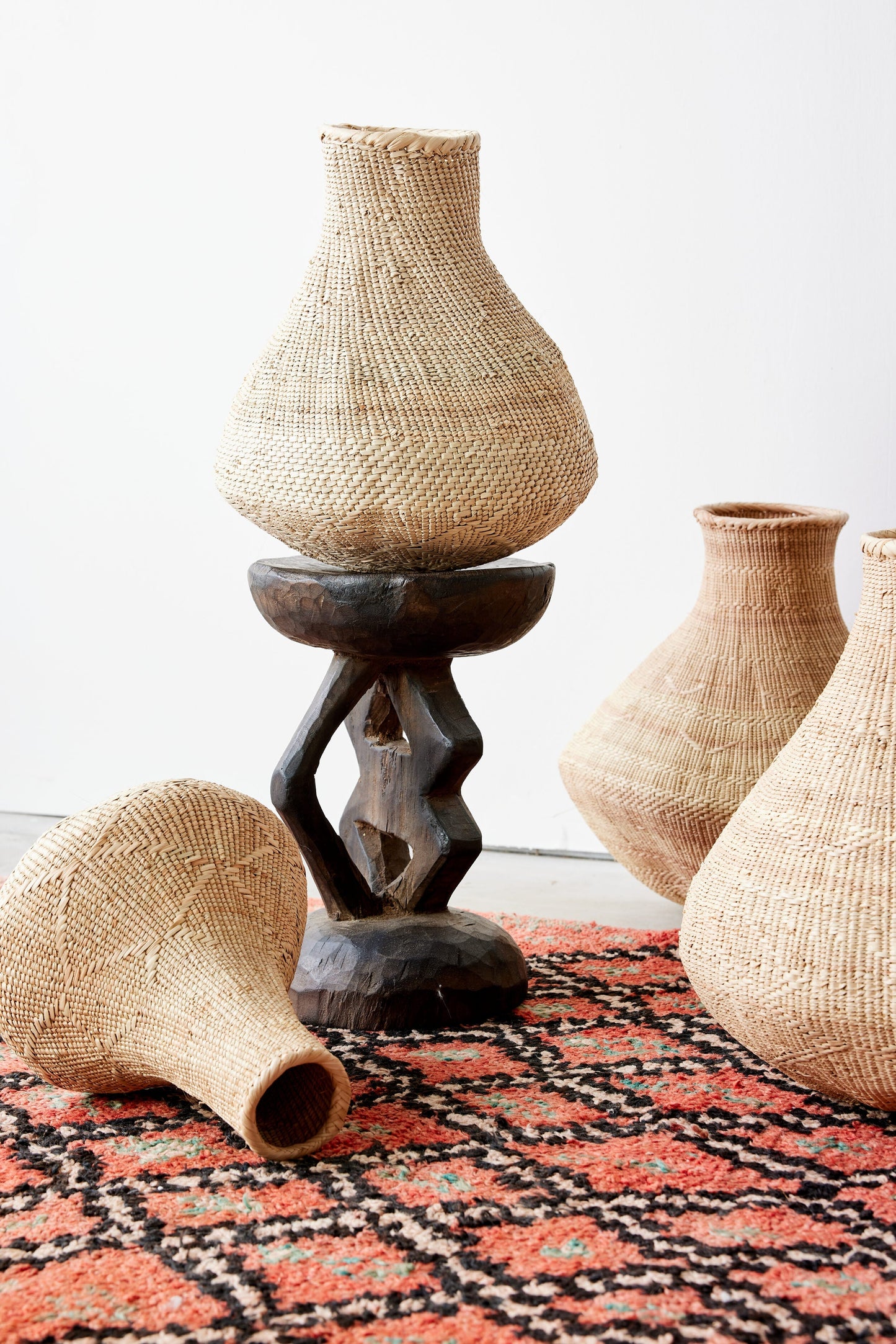 Binga Nongo Natural Woven Gourd Basket - Osadia Concept Store