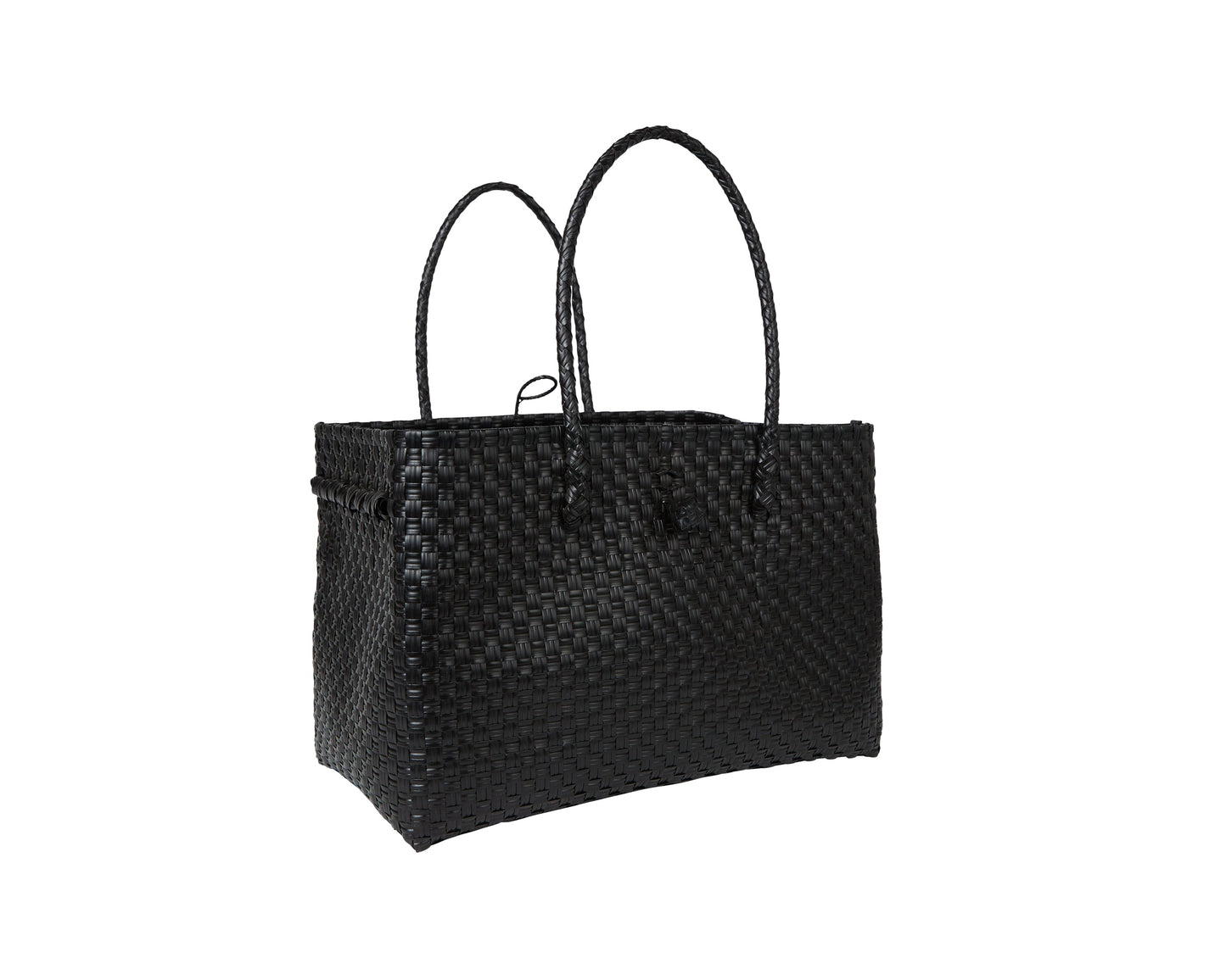 The Midi Piper Handwoven Tote · Recycled Plastic