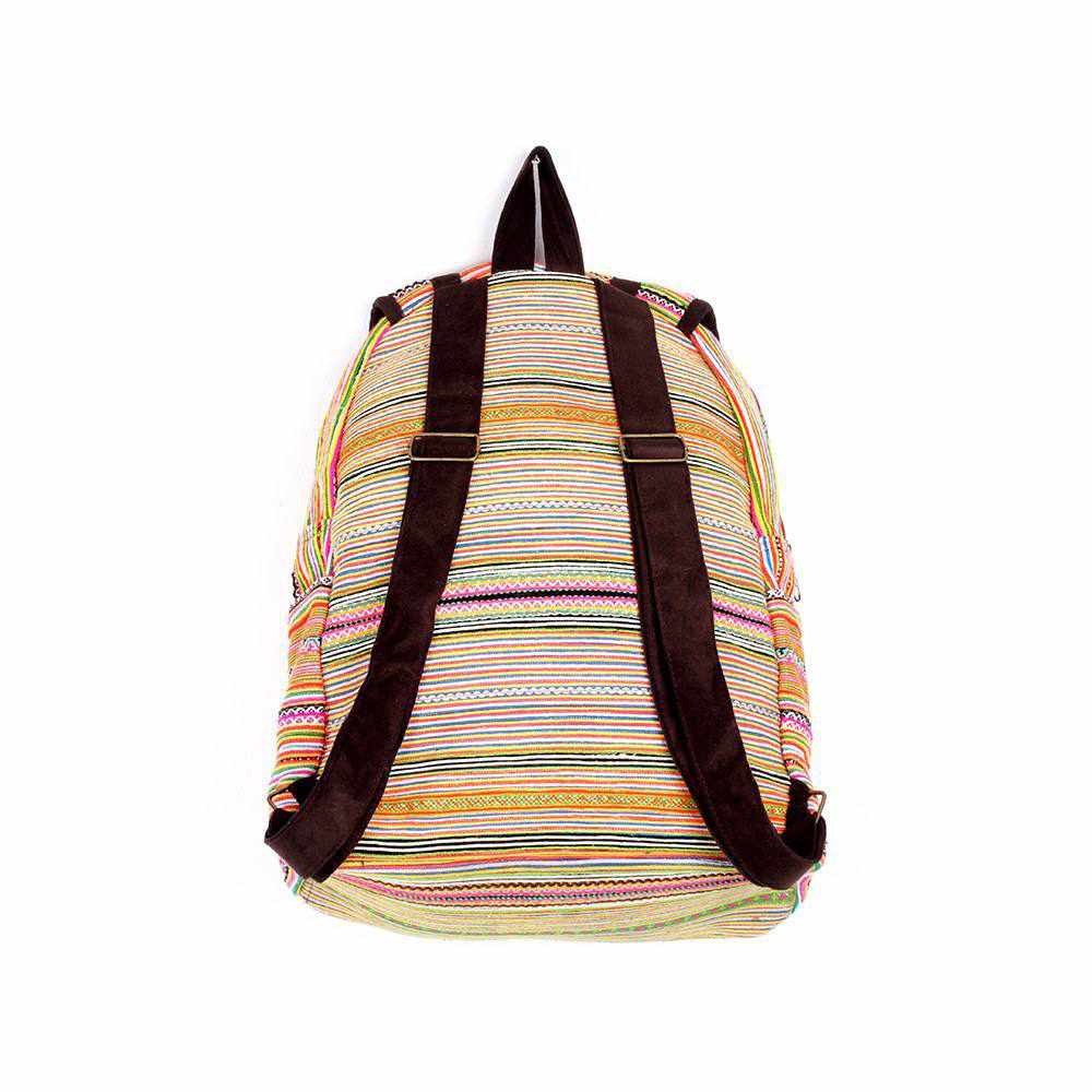 Alisa Embroidered Colorful Boho Backpack - Thailand