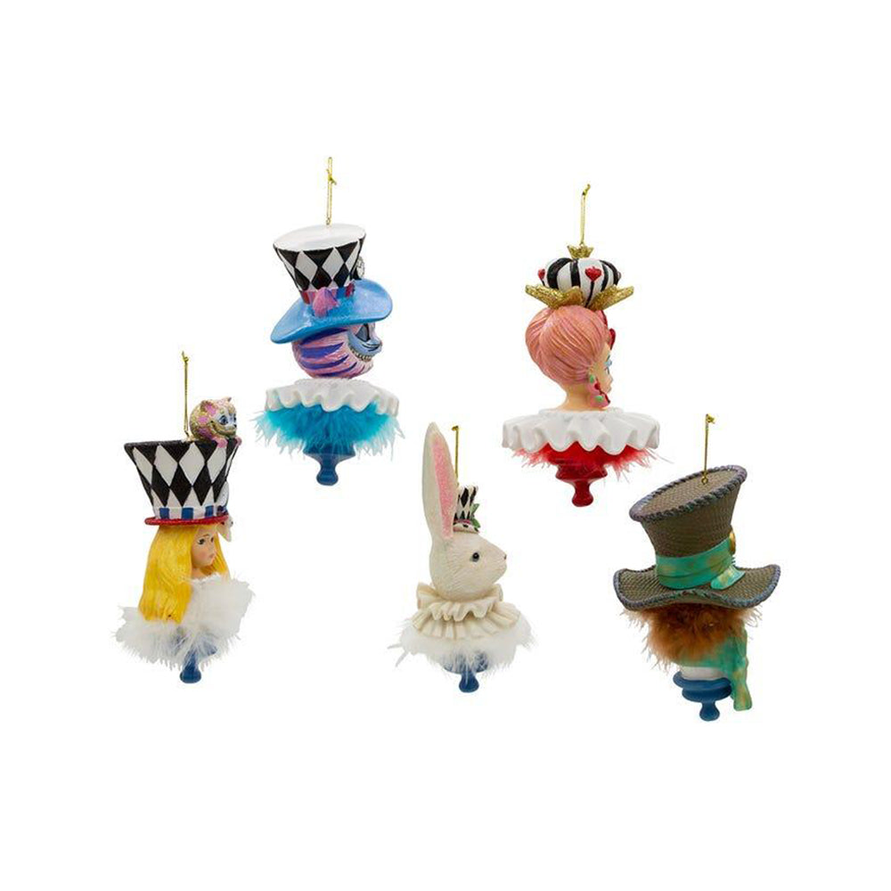6" Holly Hats™ Cheshire Cat Hat Ornament by Kurt Adler