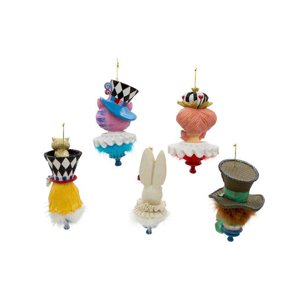 6" Holly Hats Mad Hatter Hat Ornament by Kurt Adler