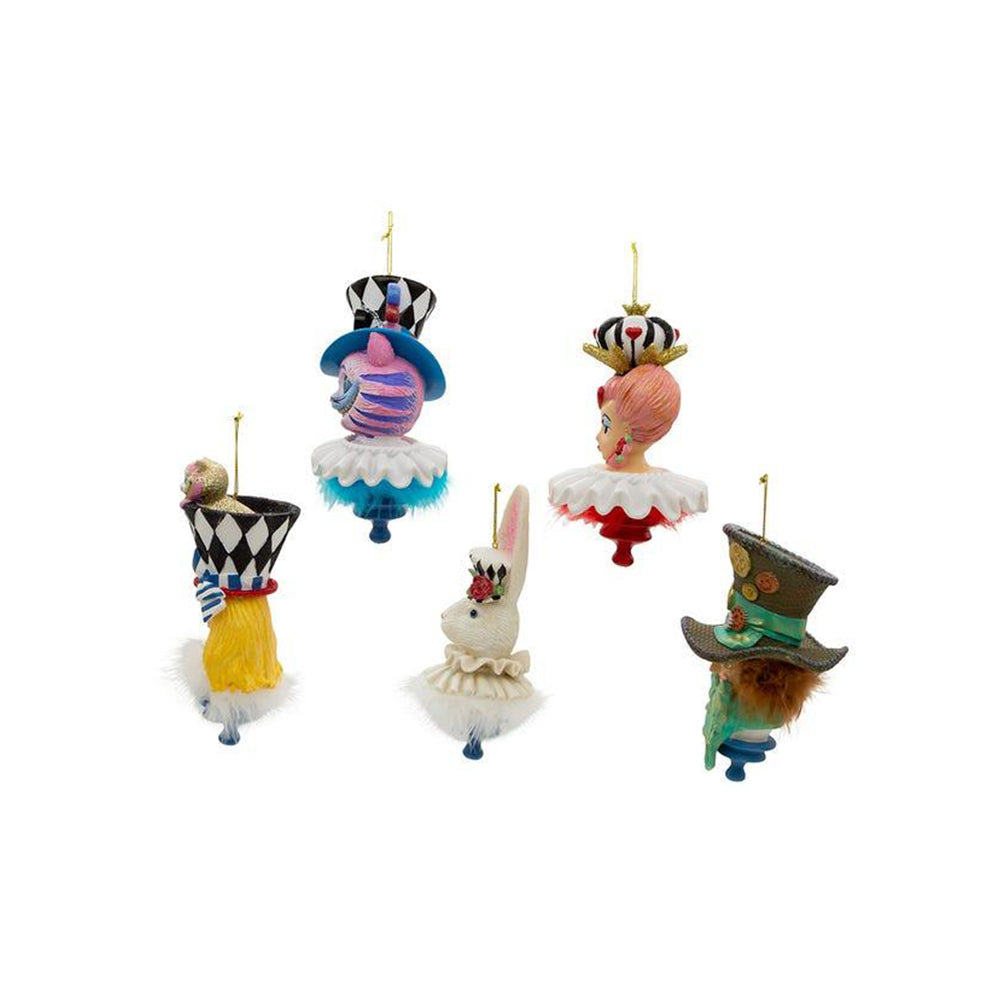 6" Holly Hats™ Cheshire Cat Hat Ornament by Kurt Adler
