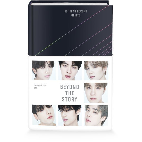 BTS Hardcover Book:  Beyond The Story: 10-Year Record Of BTS