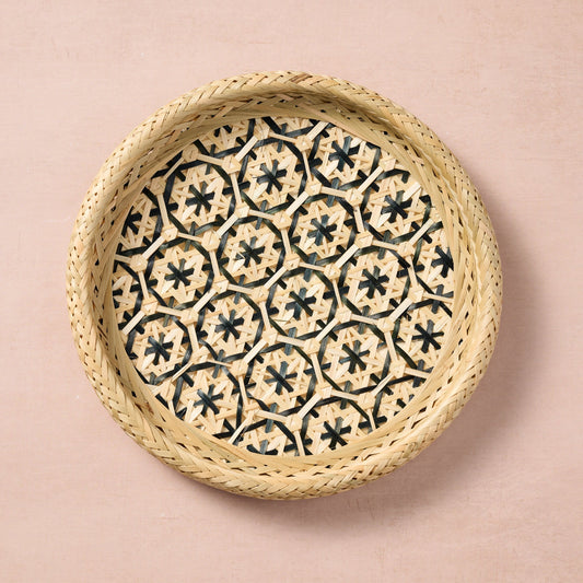 Phu An Bamboo Basket with Black - 10.5