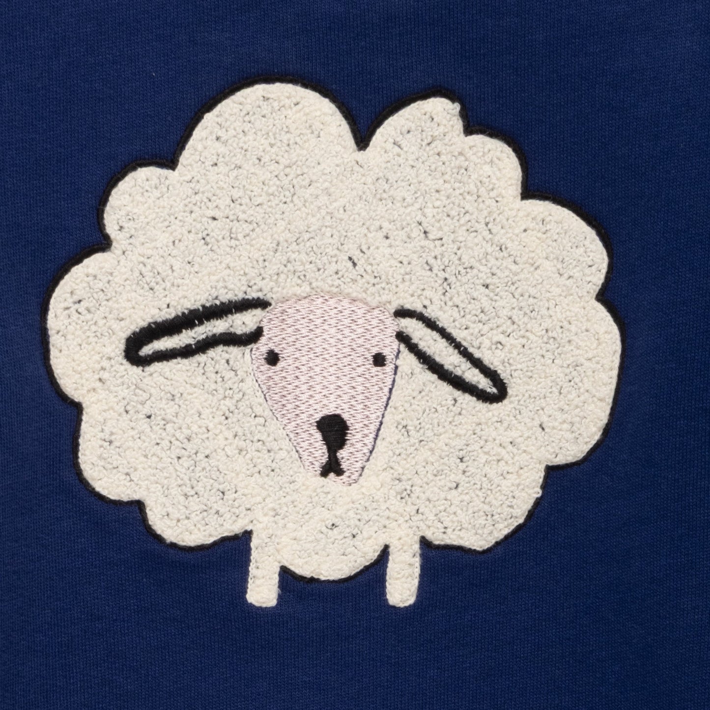 Embroidered Cozy Sheep Baby Sweatshirt
