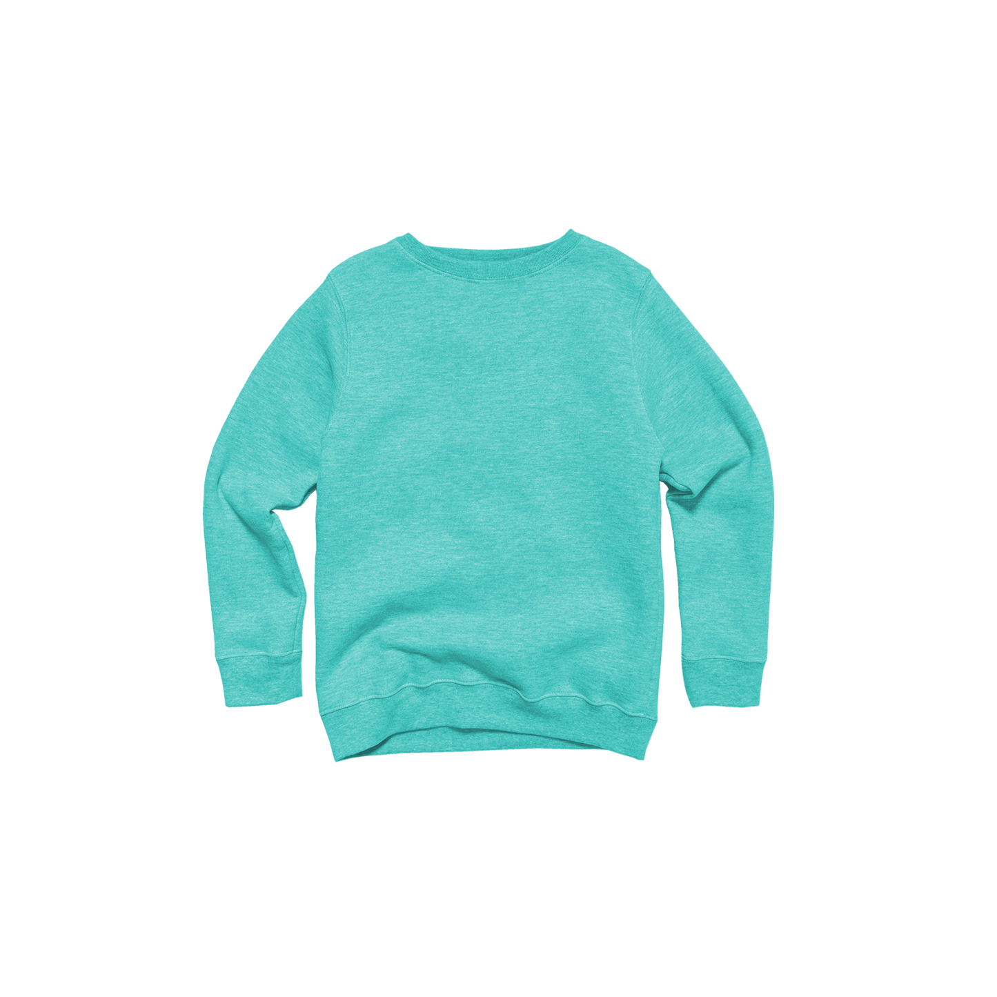 Youth Heathered Fleece Crew