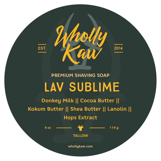 Wholly Kaw Lav Sublime Shaving Collection