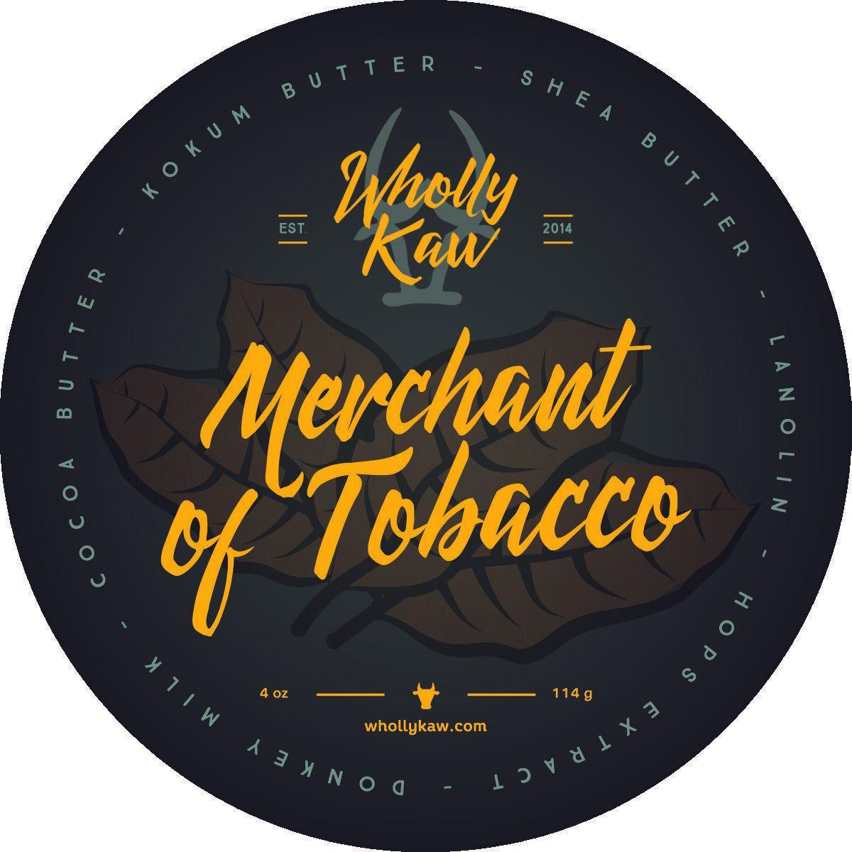 Wholly Kaw Merchant of Tobacco Shaving Collection