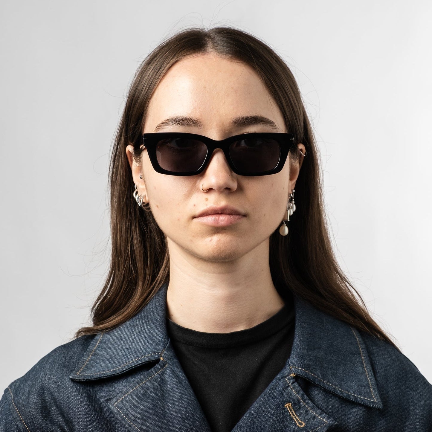 Ace // Gloss Black [Polarized Grey]
