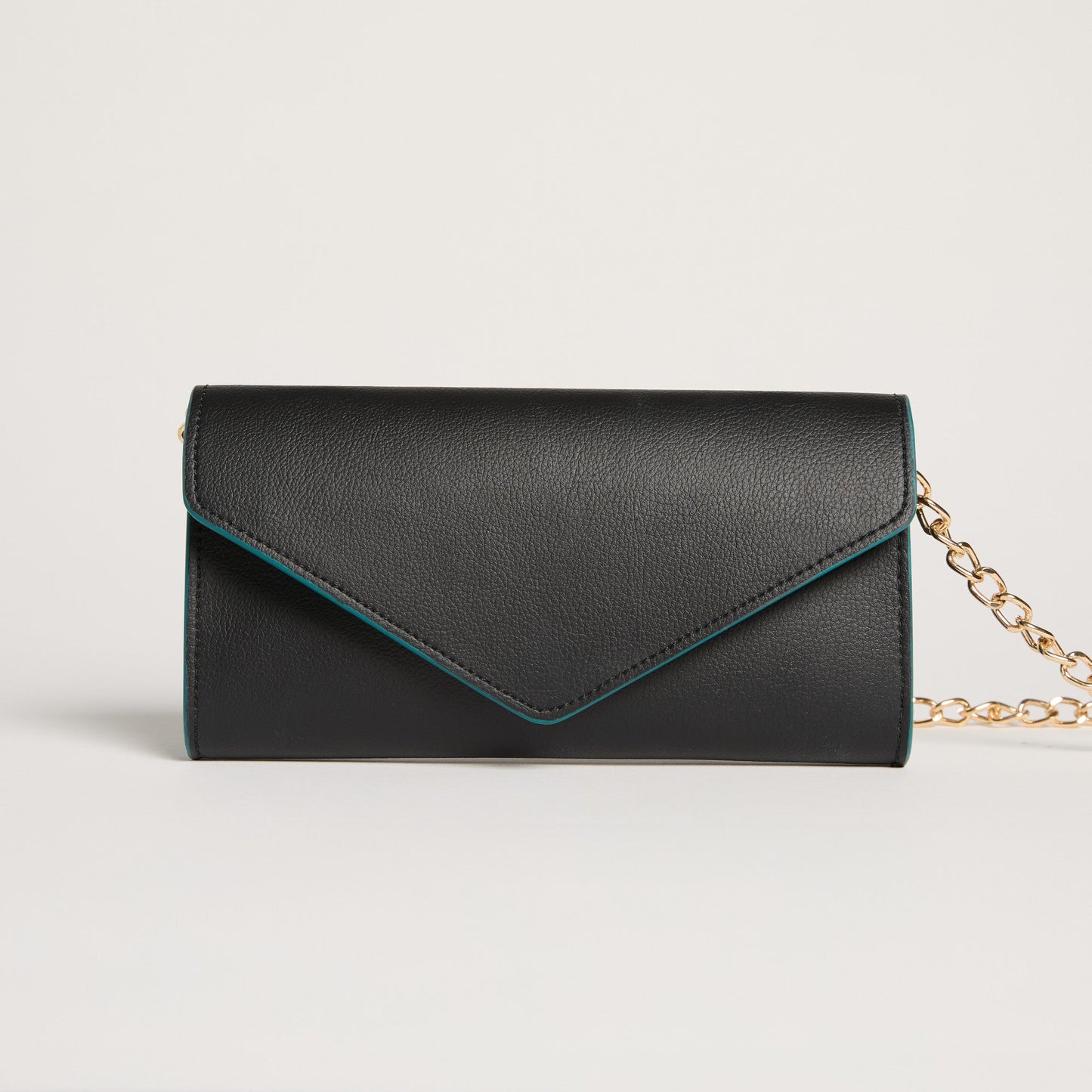 Gala Clutch / Wallet-on-Chain (Black)