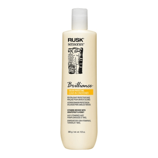 Rusk Sensories Brilliance Grapefruit & Honey Color Protecting Leave-In Cream Conditioner 13.5oz