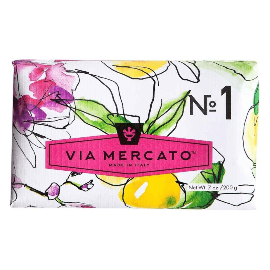Via Mercato Nro.1 Soap (Bergamot, Patchouli & Rosewood) 7oz