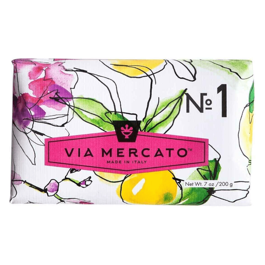 Via Mercato Nro.1 Soap (Bergamot, Patchouli & Rosewood) 7oz