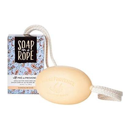 Pre De Provence Soap On A Rope Sandalwood 7 Oz