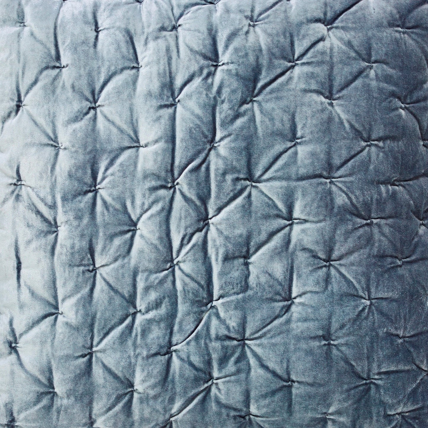 Luna Hand Pinched Velvet Quilt Sham