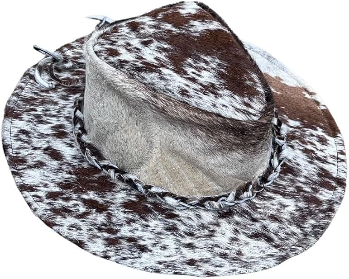 Cowhide Rancher Cowboy Hat - Speckled
