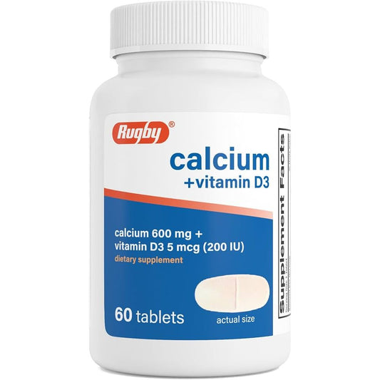 Calcium Carb/D Tb 600Mg-200 Iu 60