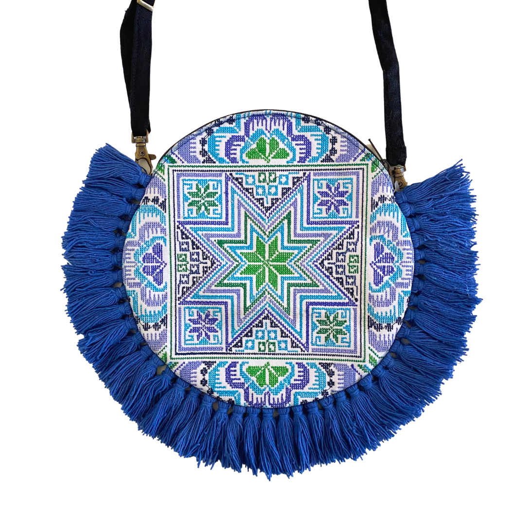 Tassel Crossbody Flor Canteen Bag | Clutch - Thailand