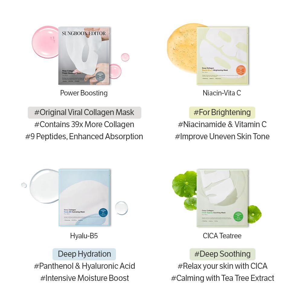 Sungboon Editor Deep Collagen Power Boosting Mask - Osadia Concept Store