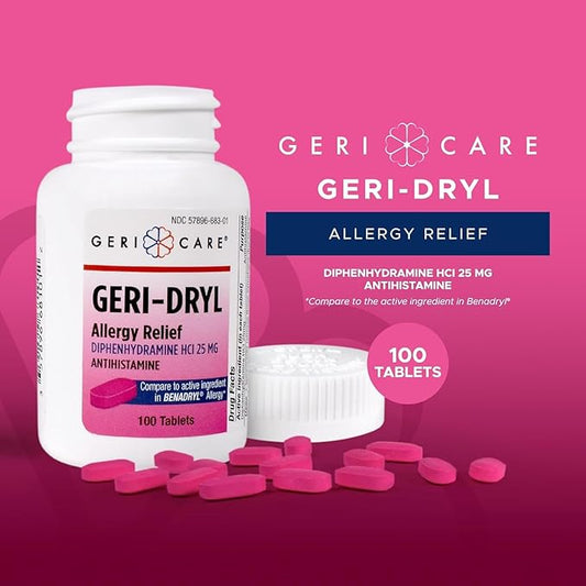 Geri-Dryl Alrg Rfl Tb 25Mg 400