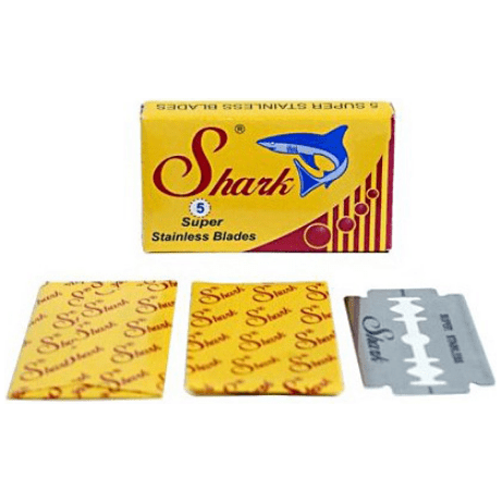 Shark Super Stainless Double Edge Razor Blades - 5 Pack