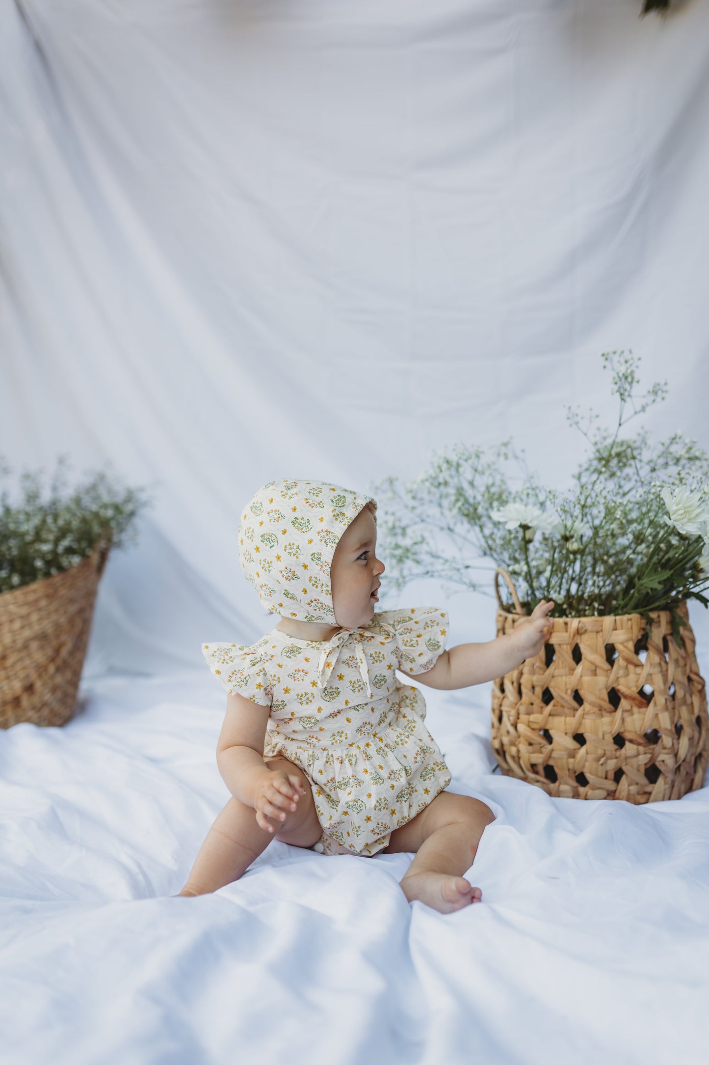 Josie Romper- Sunny Blossom