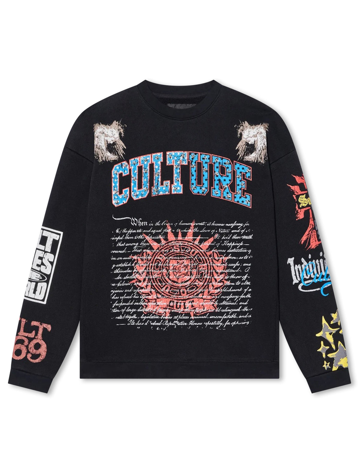 Cult Of Individuality Culture Sweatshirt - Black