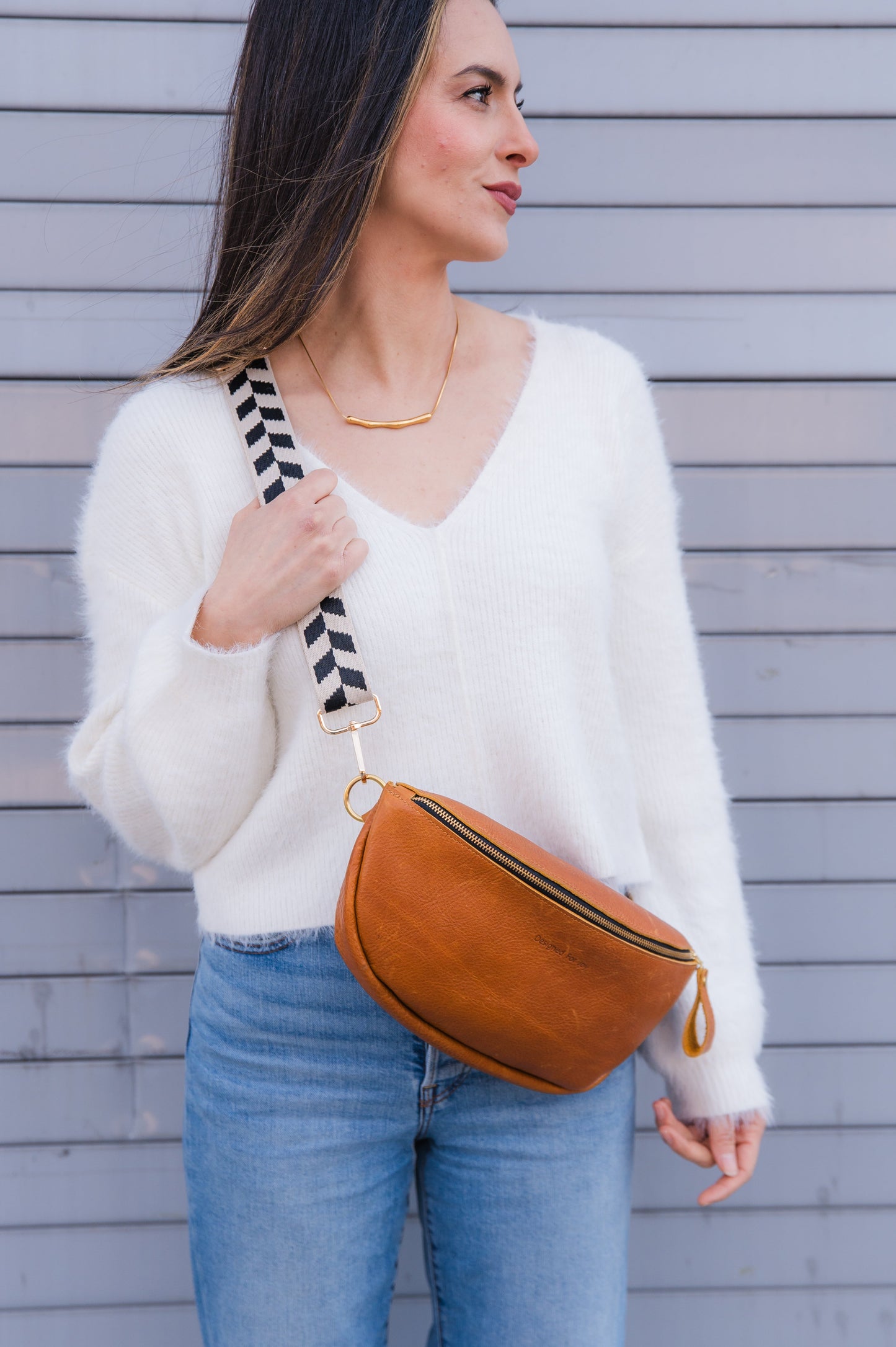 Ruby Crossbody Sling Belt Handbag