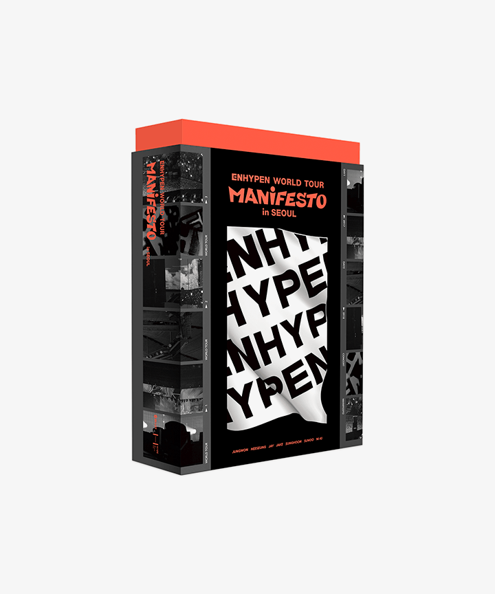 ENHYPEN World Tour - Manifesto In Seoul Digital Code + DVD