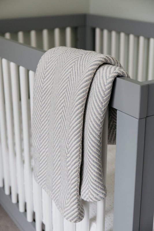 Baby Blanket Herringbones
